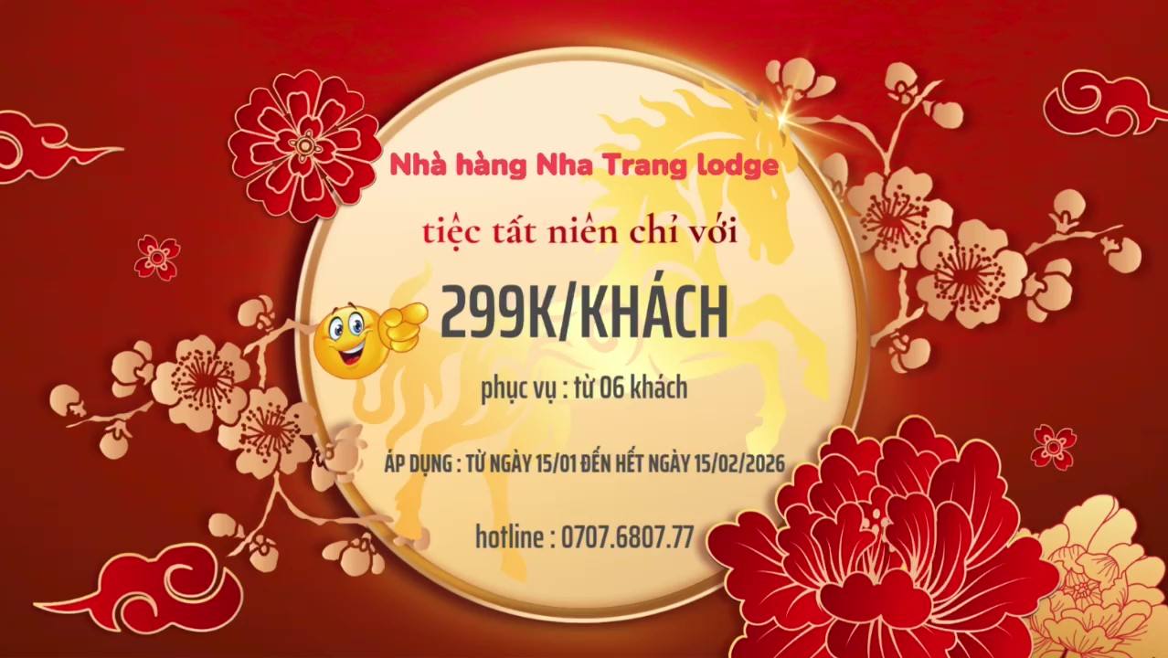 Dịch vụ Tiệc Tất Niên tại Khách sạn Nha Trang Lodg